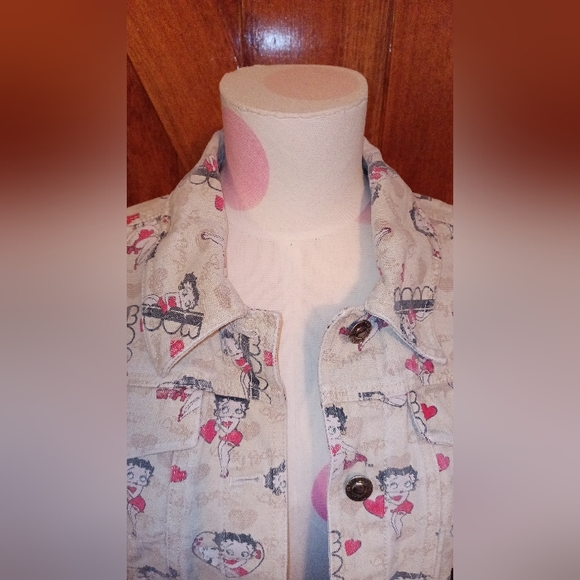Betty Boop (An official Betty Boop product) Levi Jacket**Vintage** - Picture 3 of 16